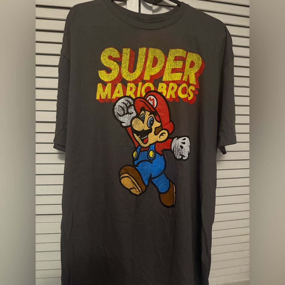 Nintendo Super Mario OG Jump Tee - Red and Yellow